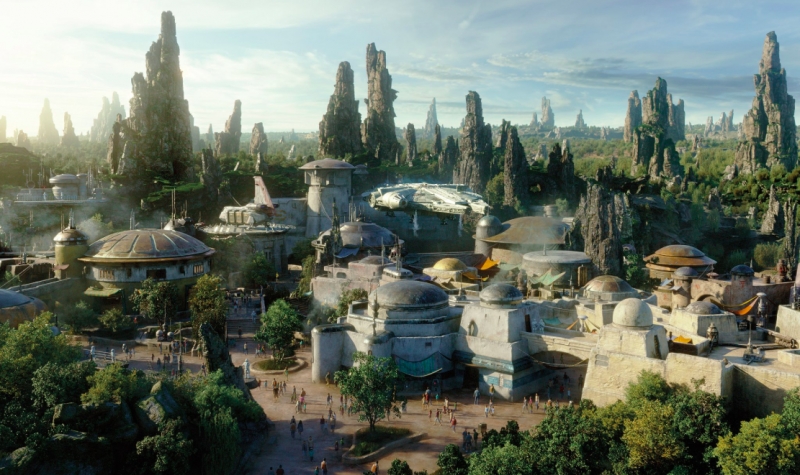 <b>迪士尼全新园区：星际大战：银河边缘（Star Wars: Galaxy’s Edge），5月31日正式在加州开幕！铁粉们快点去朝圣吧</b>