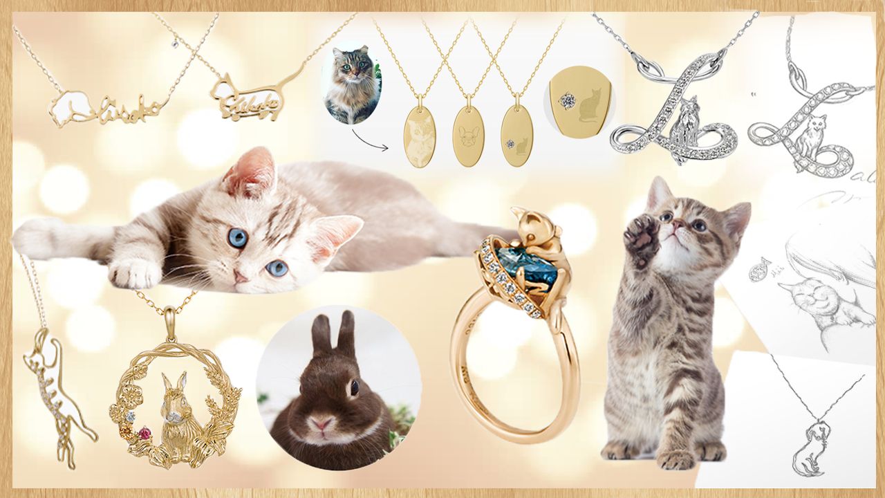日本K.UNO推出客制化宠物饰品！订制独一无二颈链、戒指、耳环！