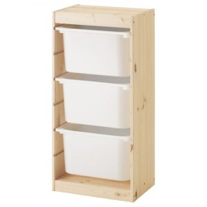 IKEA TROFAST 收纳组合附收纳盒