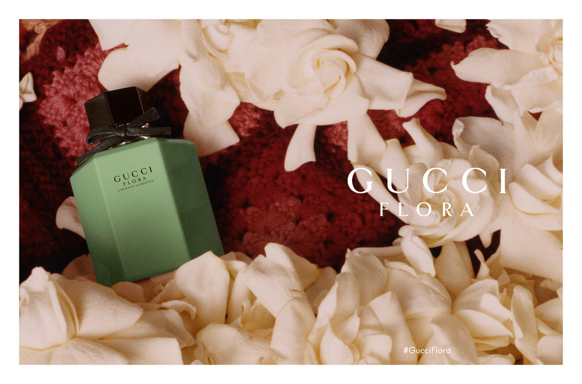 GUCCI「Flora Emerald Gardenia华丽栀子花翠绿限量版」8月上市