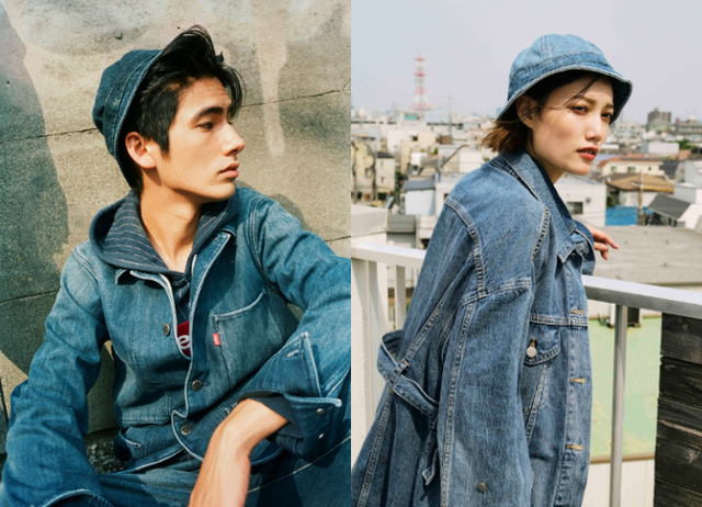 LEVI’S® 秋冬推出 Trucker Challenge，混搭色彩配上高腰丹宁完胜冬日时尚