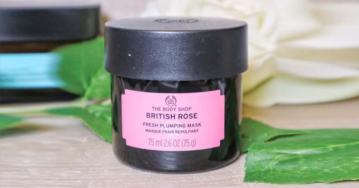 The body shop 英皇玫瑰澎润补水面膜使用心得分享