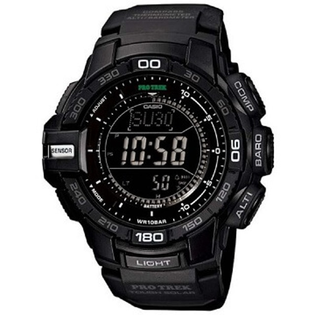 CASIO PROTREK 精准感应太阳能登山表