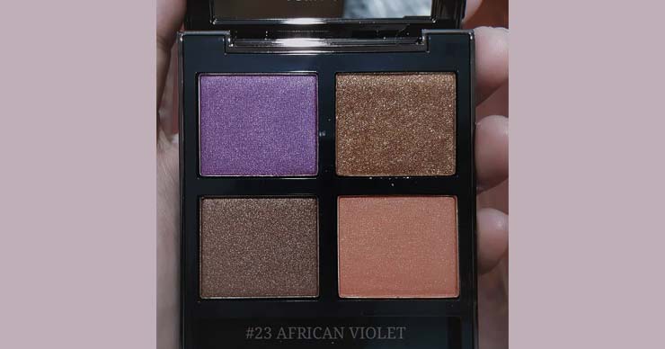 TOM FORD 四色眼影#23 AFRICAN VIOLET试色分享