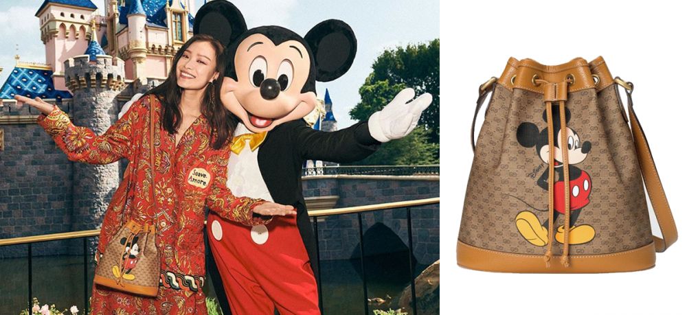 1. Disney x Gucci小型水桶袋 （售价：HK$16,000）