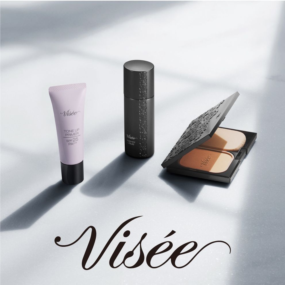【2020新品】Visée推出全新春季彩妆系列，精致流线型压花设计！