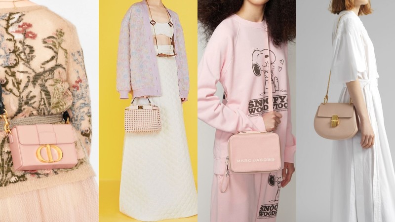 盘点各大品牌经典手袋搭上应景春夏的粉嫩色系,这要让女孩们如何抗拒！