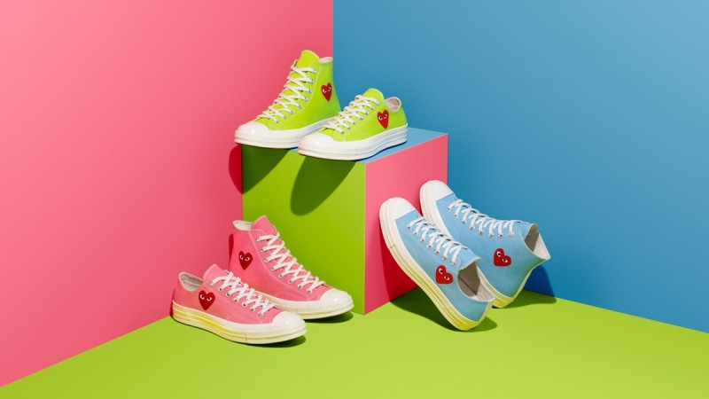 Converse X COMME des GARÇONS PLAY川久保玲联名再度来袭