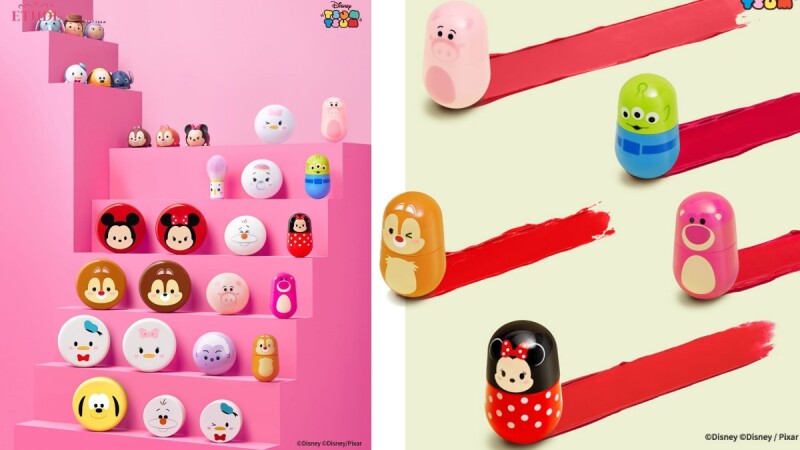 <b>ETUDE 2020年最强迪士尼联名TSUM TSUM系列！从底妆到腮红、刷具样样齐全</b>