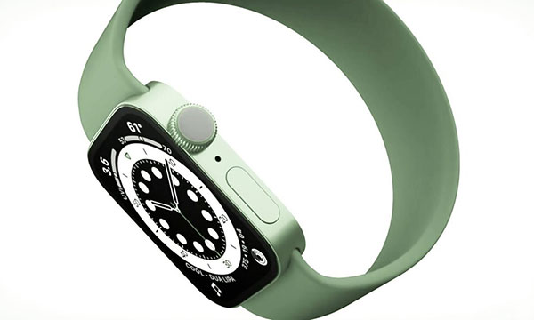 Apple Watch 7 或采用方型设计