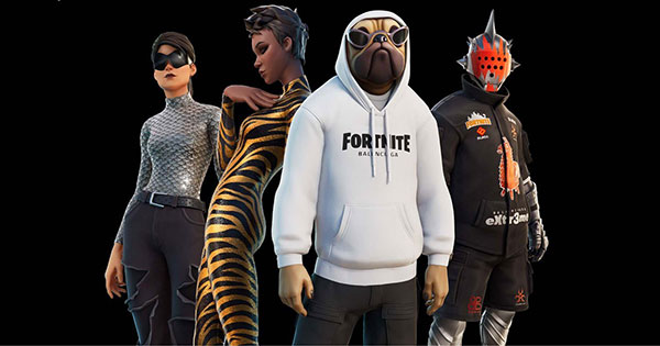 Balenciaga 携手 Fortnite 打造最新跨界联名周边系列