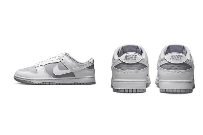 Nike Dunk Low 极简灰白登场，清冷格调如 Dior x Nike Jordan！